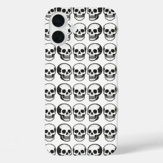 ドクロ iPhone 16 PLUSケース