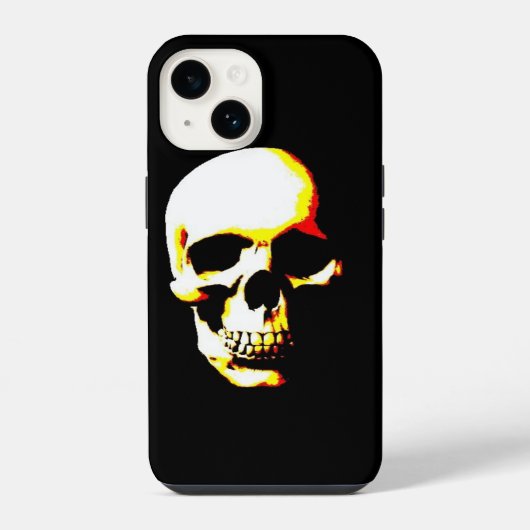 ドクロ iPhoneケース (裏面)
