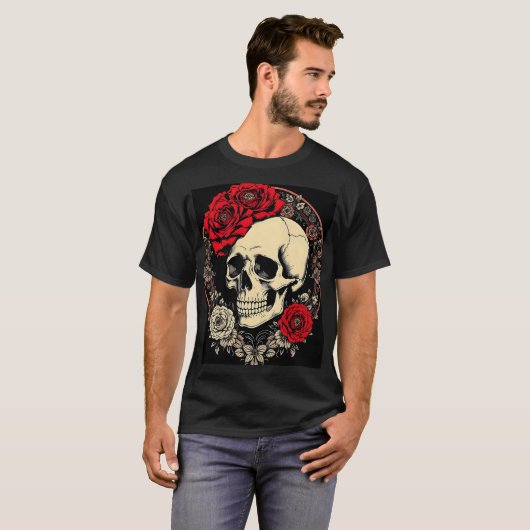 ドクロ Tシャツ (正面フル)