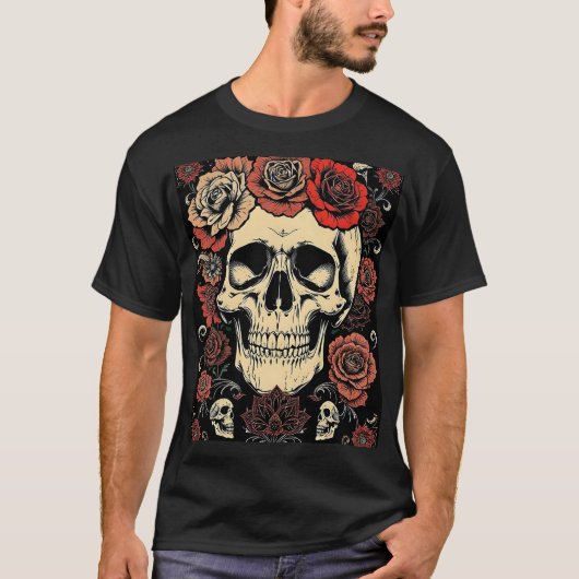 ドクロ Tシャツ (正面)