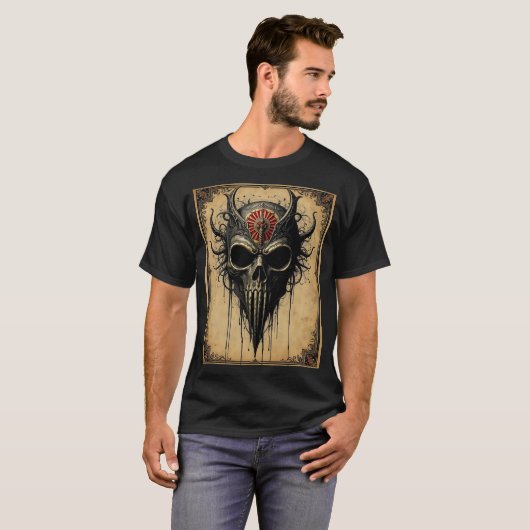 ドクロ Tシャツ (正面フル)