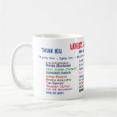 ドク最高のターありがとう コーヒーマグカップ (左)