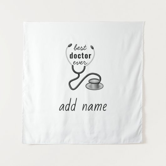 ドク最高のターが世界で最も高いドクを評価 タペストリー (正面)