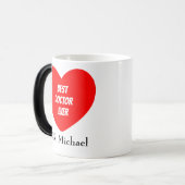 ドク最高のターが世界で最も高いドクを評価 モーフィングマグカップ (正面左)