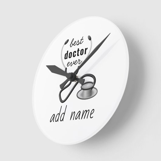 ドク最高のターが世界で最も高いドクを評価 ラウンド壁時計 (傾斜)
