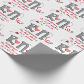 ドク最高のターはナースだ ラッピングペーパー (角)