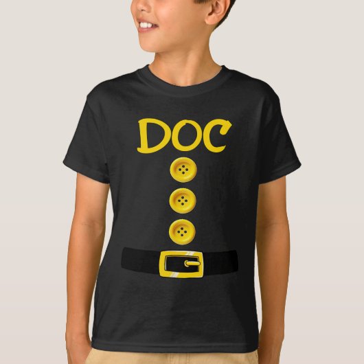 ドク矮小ハロウィーン衣装カラーマッチングドクDwa Tシャツ (正面)