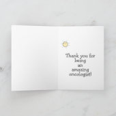 ドク、このロック!Oncologistありがとう カード (内部)