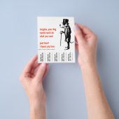 ドグアレマフライヤー チラシ (手)