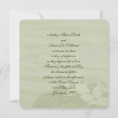 ドグウッドフラムス結婚式招待状 招待状 (裏面)