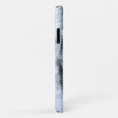 ドグシベリアハスキースケッチそり犬 Case-Mate iPhoneケース (裏面/右)