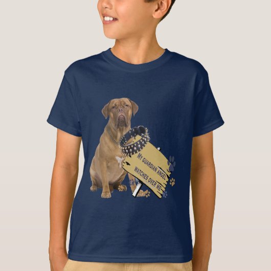 ドグドゥボルドーが私を見守る Tシャツ (正面)