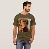 ドグドゥボルドードッグ Tシャツ (正面フル)