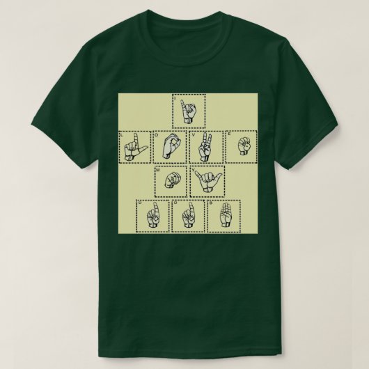 ドグドゥボルドー署名愛 Tシャツ (デザイン正面)