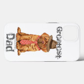 ドグドボルドーパパ Case-Mate iPhoneケース (裏面 (横))