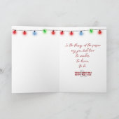 ドグハウスのクリスマスバセットハウンド シーズンカード (内部)