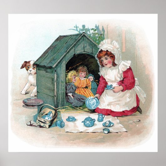 ドグビクトリアンハウスの茶パーティー ポスター (正面)