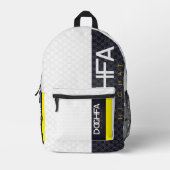 ドグファ プリントバックパック (正面)