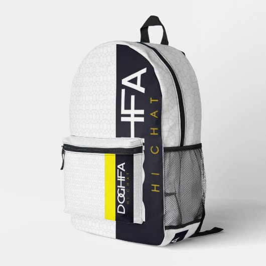 ドグファ プリントバックパック (裏面右端)