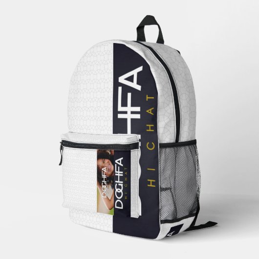 ドグファ プリントバックパック (裏面右端)