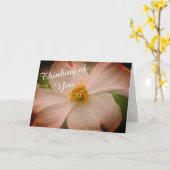 ドグ考えウッドの花 カード (黄色い花)