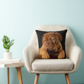 ドグ・デ・ボルドーフランスのー – マスティフ犬 クッション (椅子)