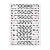 ドゲンハウス |ブルドフランスのッグ ラップアラウンドラベル (シート)