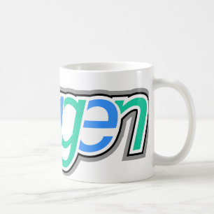 ドゲン文字ミットコフ コーヒーマグカップ
