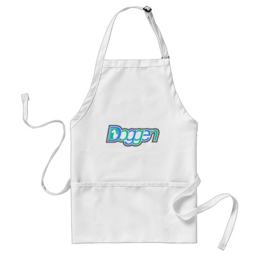 ドゲン文字ミットコフ スタンダードエプロン (正面)