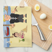 ドゴネビーチイ キッチンタオル (四つ折り)