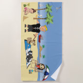 ドゴネビーチイ ビーチタオル (正面)