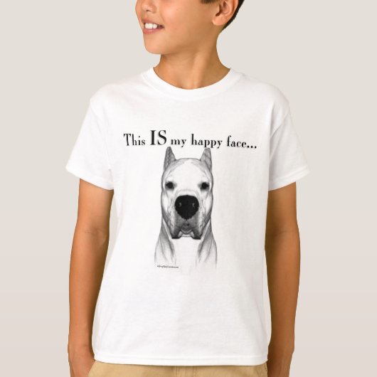 ドゴハッピー顔 Tシャツ (正面)