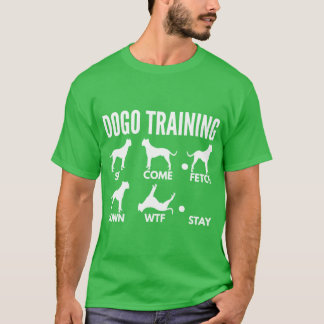 ドゴライニング ドゴ・アルゼンチンおもしろTシャツ Tシャツ
