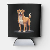 ドゴ最高のカナリオ長袖Tシャツとの生活 缶クーラー (正面)