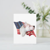 ドゴ・アルゼンチン国旗 ポストカード (スタンド正面)