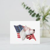 ドゴ・アルゼンチン国旗 ポストカード (スタンド正面)