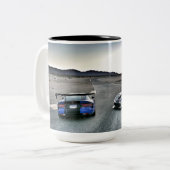 ドジャースの毒蛇のコーヒー・マグ ツートーンマグカップ (正面左)