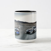 ドジャースの毒蛇のコーヒー・マグ ツートーンマグカップ (中央)