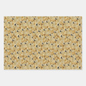 ドジョイン芝ラッピング紙シートバラエティTrio ラッピングペーパーシート (正面)