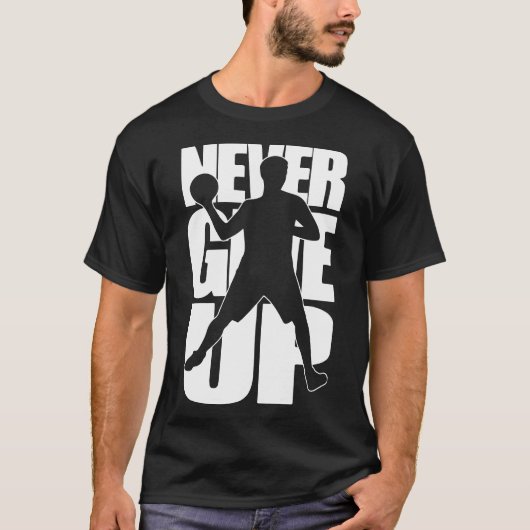 ドジ与えボールしない Tシャツ (正面)