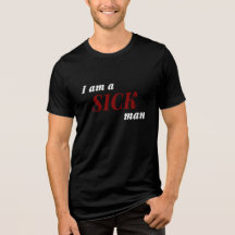 ドストエフスキー 私は病人だ 引用Tシャツ