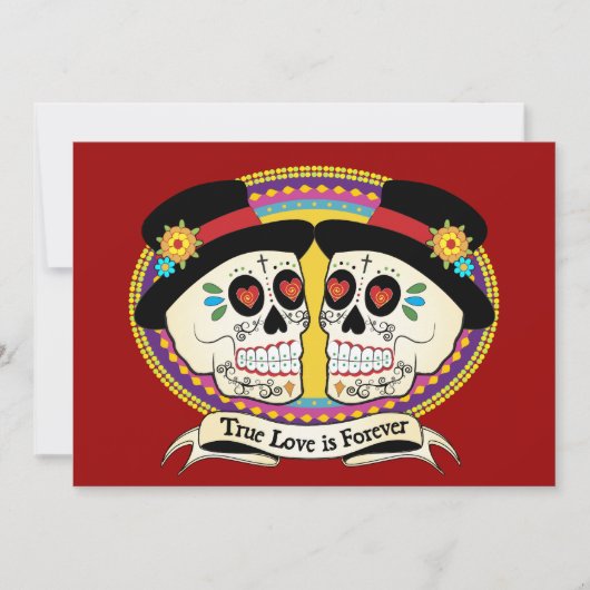 ドスノヴィオス（2グルーム）招待状 招待状 (正面)