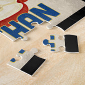 ドタンアラバマアップル – ヴィンテージトラベル ジグソーパズル (側面)