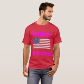 ドタンアラバマスタイリッシュプリント2 Tシャツ (正面フル)