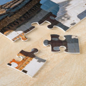 ドチュラ峠の夕日 – ヒマラヤのブータン ジグソーパズル (側面)