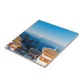 ドチュラ峠の夕日 – ヒマラヤのブータン タイル (側面)