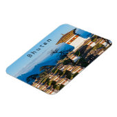 ドチュラ峠の夕日 – ヒマラヤのブータン マグネット (左側)