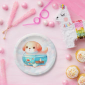 ドッお洒落グアドベンチャー誕生日紙プレート ペーパープレート (パーティー)