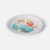 ドッお洒落グアドベンチャー誕生日紙プレート ペーパープレート (アングル)