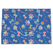 ドッすごいギー青 ラージペーパーバッグ (正面)